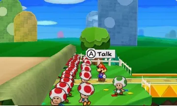 Paper Mario - Super Seal (Japan) screen shot game playing